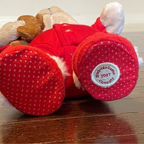 $5 ADD ON 2007 Starbucks Coffee Bearista 68th Edition Teddy Bear Plush Toy - Picture 8 of 10